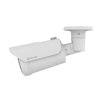 Hanwha - QNO-C9083R - 4K AI IR Bullet Camera with Varifocal Lens