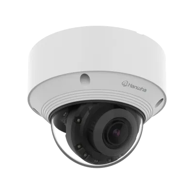 Hanwha - QNV-C6083R - 2MP AI IR Outdoor Vandal Dome with Varifocal lens