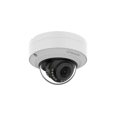 Hanwha - QNV-C8011R - Wisenet Q mini network outdoor vandal dome camera, 5MP @ 30fps, fix lens 3mm (H:100°/V: 73°),  triple codec H.265/H.264/MJPEG with Wisestream III (Based on AI engine), WiseNRⅡ(Based on AI engine), WDR 120dB, IR viewable length 2