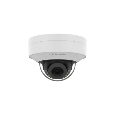 Hanwha - QNV-C8011R - Wisenet Q mini network outdoor vandal dome camera, 5MP @ 30fps, fix lens 3mm (H:100°/V: 73°),  triple codec H.265/H.264/MJPEG with Wisestream III (Based on AI engine), WiseNRⅡ(Based on AI engine), WDR 120dB, IR viewable length 2
