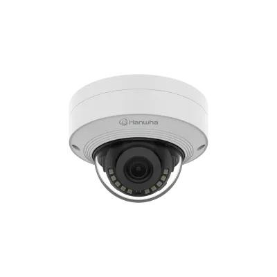 Hanwha - QNV-C8011R - Wisenet Q mini network outdoor vandal dome camera, 5MP @ 30fps, fix lens 3mm (H:100°/V: 73°),  triple codec H.265/H.264/MJPEG with Wisestream III (Based on AI engine), WiseNRⅡ(Based on AI engine), WDR 120dB, IR viewable length 2