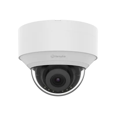 Hanwha - QNV-C8013R - Wisenet Q mini network outdoor vandal dome camera, 5MP @ 30fps, fix lens 3mm (H:100°/V: 73°), triple codec H.265/H.264/MJPEG with WiseStream III technology, WiseNRⅡ(Based on AI engine), WDR 120dB, IR viewable length 25m(82.02ft)