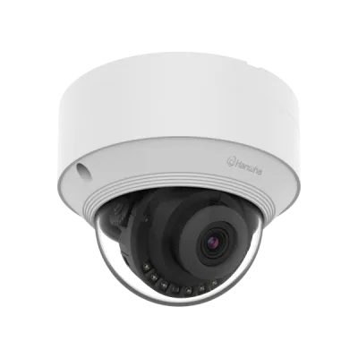 Hanwha - QNV-C8013R - Wisenet Q mini network outdoor vandal dome camera, 5MP @ 30fps, fix lens 3mm (H:100°/V: 73°), triple codec H.265/H.264/MJPEG with WiseStream III technology, WiseNRⅡ(Based on AI engine), WDR 120dB, IR viewable length 25m(82.02ft)