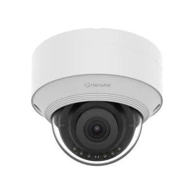 Hanwha - QNV-C8013R - Wisenet Q mini network outdoor vandal dome camera, 5MP @ 30fps, fix lens 3mm (H:100°/V: 73°), triple codec H.265/H.264/MJPEG with WiseStream III technology, WiseNRⅡ(Based on AI engine), WDR 120dB, IR viewable length 25m(82.02ft)