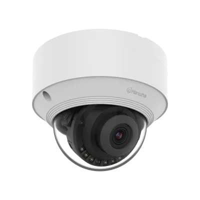 Hanwha - QNV-C8023R - Wisenet Q mini network outdoor vandal dome camera, 5MP @ 30fps, fix lens 4mm (H:80°/V: 59°), triple codec H.265/H.264/MJPEG with WiseStream III technology, WiseNRⅡ(Based on AI engine), WDR 120dB, IR viewable length 30m(98.42ft),