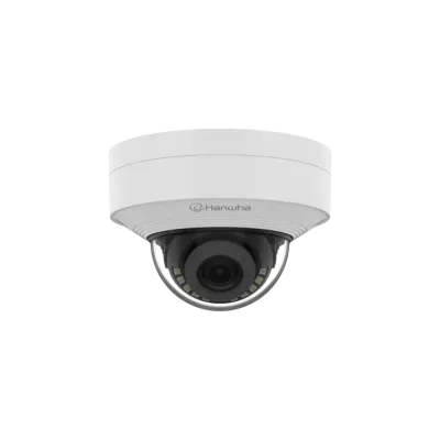 Hanwha - QNV-C9011R - Wisenet Q mini network outdoor vandal dome camera, 4K @ 30fps, fix lens 3mm (H:108°/V: 59°),  triple codec H.265/H.264/MJPEG with Wisestream III (Based on AI engine), WiseNRⅡ(Based on AI engine), WDR 120dB, IR viewable length 20