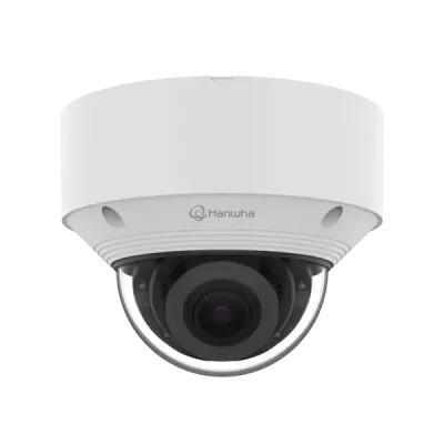 Hanwha - QNV-C9083R - 4K IR Outdoor Vandal Dome AI Camera