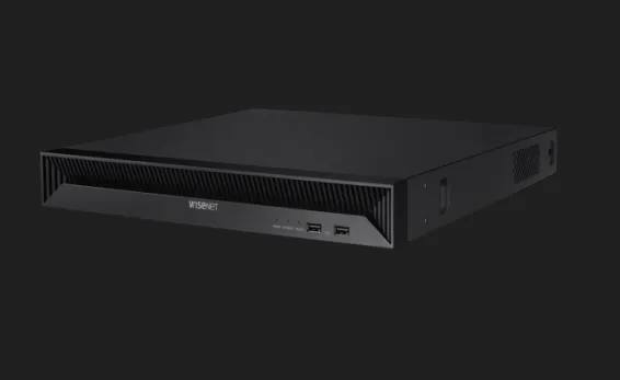 Hanwha - QRN-1630S-16TB - 16CH NVR 16TB with 16 PoE Ports (POE Budget 130W) with 8MP Camera Support