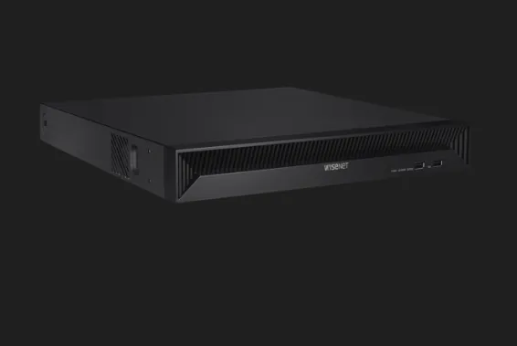 Hanwha - QRN-1630S-16TB - 16CH NVR 16TB with 16 PoE Ports (POE Budget 130W) with 8MP Camera Support