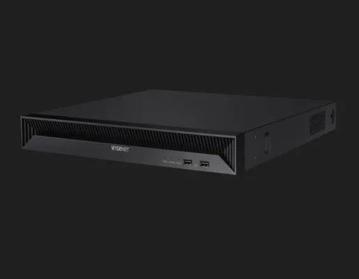 Hanwha - QRN-1630S-4TB - 16CH NVR 4TB with 16 PoE Ports (POE Budget 130W) with 8MP Camera Support