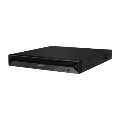 Hanwha - QRN-1630S-6TB  - 16CH NVR 6TB with 16 PoE Ports (POE Budget 130W) with 8MP Camera Support