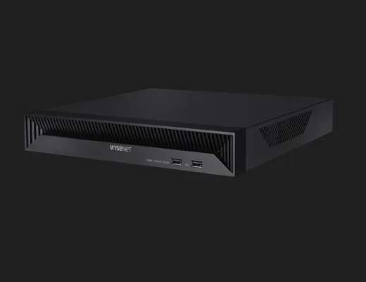 Hanwha - QRN-830S-6TB - 8CH NVR 6TB with 8 PoE Ports (PoE Budget 65W) with 8MP Camera Support