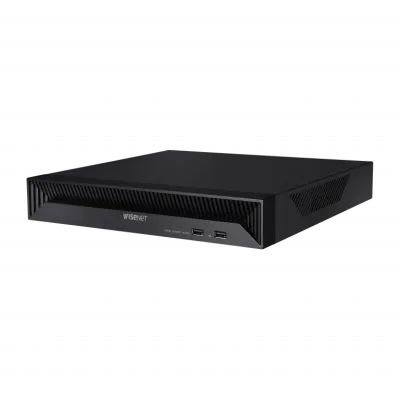 Hanwha - QRN-830S-2TB  - 8CH NVR 2TB with 8 PoE Ports (PoE Budget 65W) with 8MP Camera Support