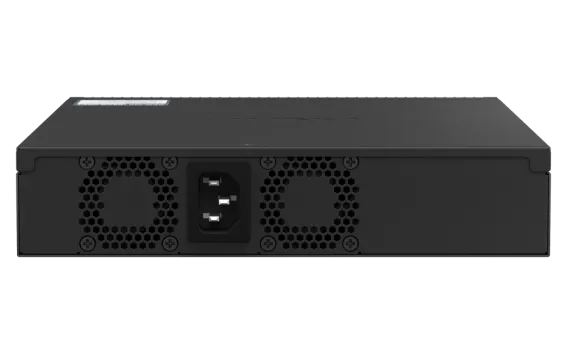 QNAP - QSW-M2106PR-2S2T-US - QNAP Half-Rackmount Switch QSW-M2106PR-2S2T-US, Management Switch, 6 port 2.5Gbps with PoE 802.3bt(90W)