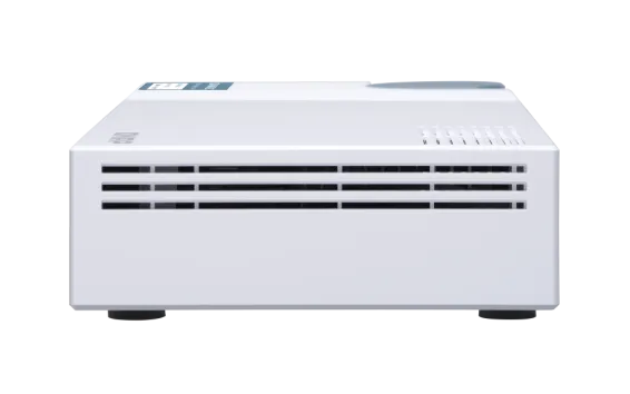 QNAP - QSW-M408-4C-US - QNAP QSW-M408-4C 12-port layer 2 managed switch. Eight 1GbE ports and four 10G SFP+/ NBASE-T Combo Ports. Easy Management with Web Browser