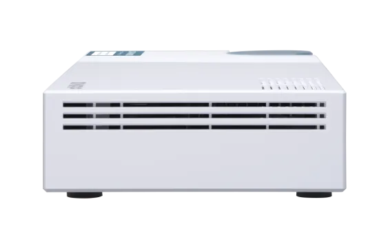QNAP - QSW-M408S-US - QNAP QSW-M408S 12-port layer 2 Managed Switch. Eight 1GbE ports and four 10G SFP+ Ports. Easy Management with Web Browser