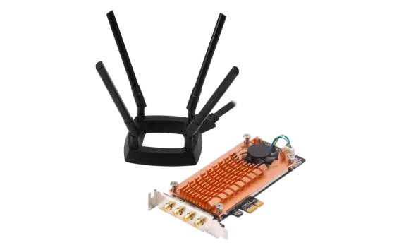 QNAP - QWA-AC2600 - Dual-band AC2600 wireless PCIe expansion card