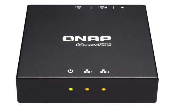 QNAP - QWU-100 - 2 LAN port Wake-On-Wan device, powered with USB type-C or PoE LAN port