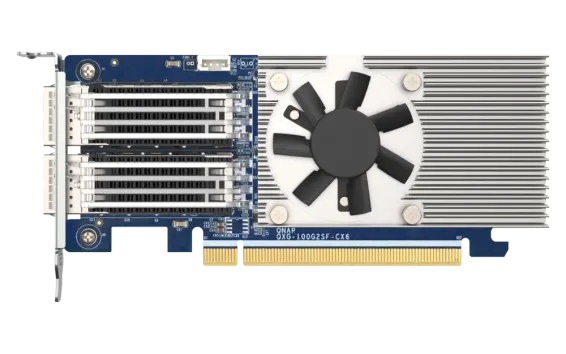 QNAP - QXG-100G2SF-CX6 - Dual Port per 100GbE Network Adapter