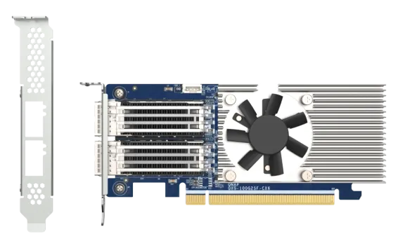 QNAP - QXG-100G2SF-CX6 - Dual Port per 100GbE Network Adapter