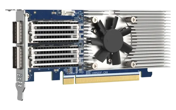 QNAP - QXG-100G2SF-CX6 - Dual Port per 100GbE Network Adapter
