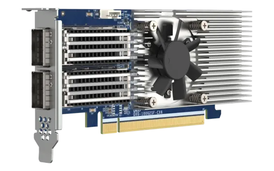 QNAP - QXG-100G2SF-CX6 - Dual Port per 100GbE Network Adapter
