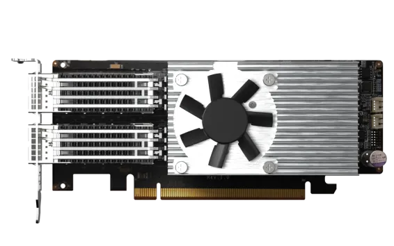 QNAP - QXG-100G2SF-E810 - Dual-port QSFP28 100GbE Network Expansion Card