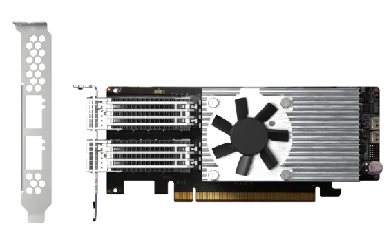 QNAP - QXG-100G2SF-E810 - Dual-port QSFP28 100GbE Network Expansion Card