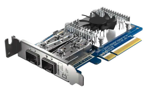 QNAP - QXG-25G2SF-CX6 - Dual-port SFP28 25GbE Network Expansion Card