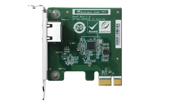 QNAP - QXG-2G1T-I225 - Single port 2.5GbE 4-speed Network card