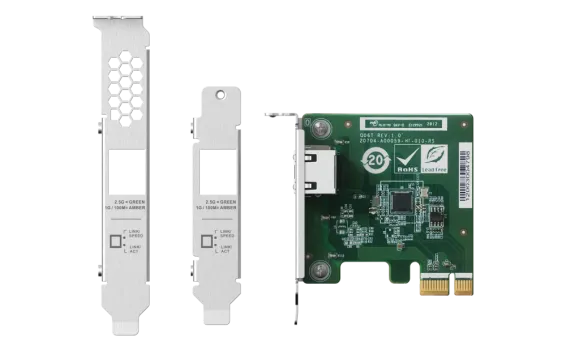 QNAP - QXG-2G1T-I225 - Single port 2.5GbE 4-speed Network card