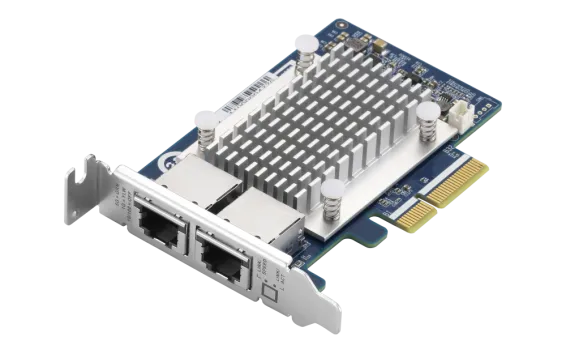 QNAP - QXG-5G2T-111C - Dual Port 5GbE multi-Gig Expansion Card;Aquantia AQC111C