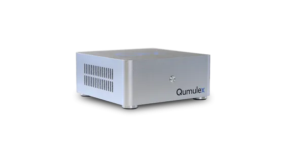 Qumulex - QXL110 - QxLink 100 - Compact cloud gateway with local buffering. Add up to 16 cameras and up to 32 total resources.