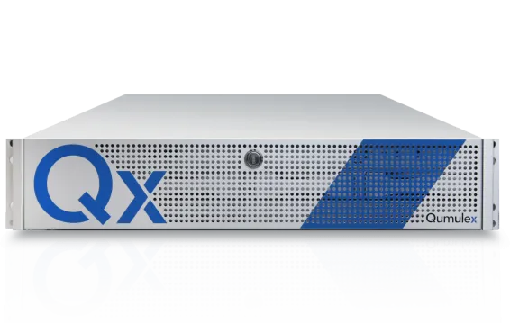 Qumulex - QXL200 - QxLink 200 - 2U rackmount cloud gateway. Add up to 32 cameras and up to 64 total resources.