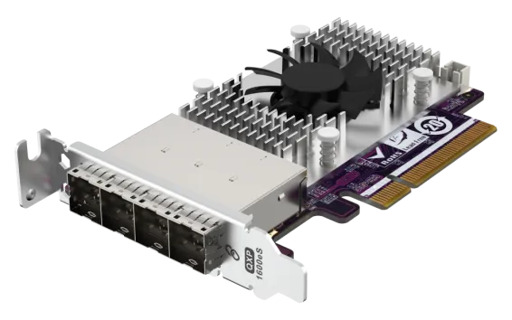 QNAP - QXP-1600eS-A1164 - 4-port miniSAS HD host bus adapter