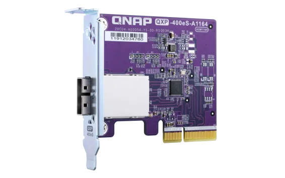 QNAP - QXP-400eS-A1164 - 1-port SFF-8088 SATA host bus adapter