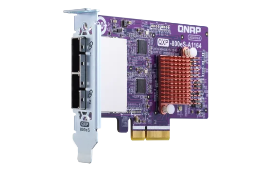QNAP - QXP-800eS-A1164 - 2-port SFF-8088 SATA host bus adapter