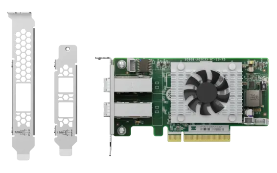 QNAP - QXP-820S-B3408 - 2-port miniSAS HD host bus adapter, Broadcom Tomcat SAS3408