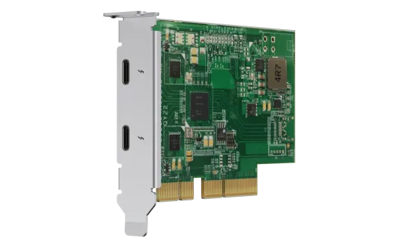 QNAP - QXP-T32P - Dual-port Thunderbolt 3 expansion card
