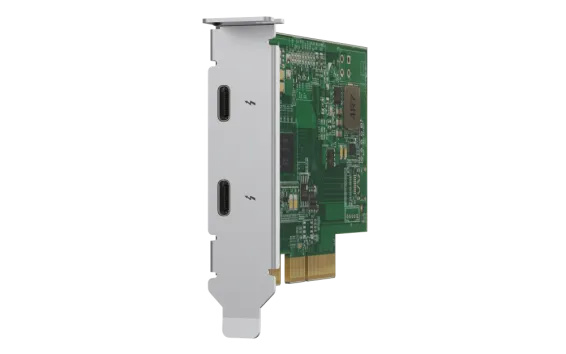 QNAP - QXP-T32P - Dual-port Thunderbolt 3 expansion card