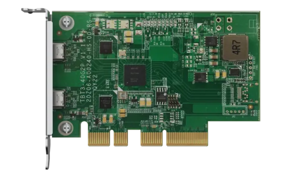QNAP - QXP-T32P - Dual-port Thunderbolt 3 expansion card