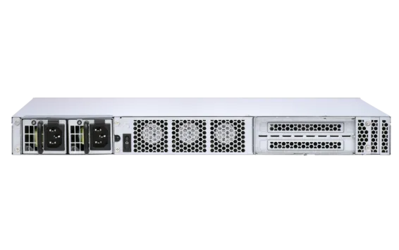 QNAP - QuCPE-7012-D2166NT-64G-US - QNAP Rackmount uCPE QuCPE-7012-D2166IT Intel Xeon D-2166IT 12C/24T 2.0 GHz, up to 3GHz, 64GB DDR4 ECC RAM, 4* 10GbE (SFP+), 8*2.5GbE