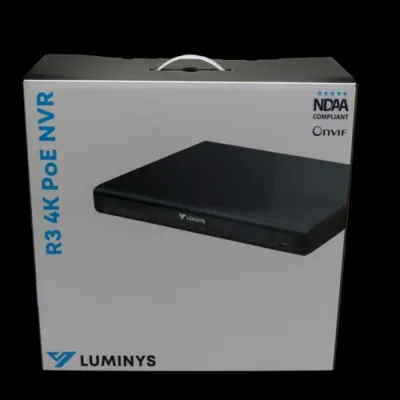 Luminys - R32-16PA - R3 Series NVR, 8MP 16 Channel 1U 16-Port PoE, 2SATA, Analytics by Camera