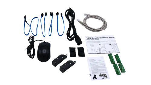 Luminys - R54-32NA - R5 Mainstream Series NVR, 32MP 32 Channel 1.5U Dual NIC, 4SATA, Analytics by Recorder, LumiSearch+