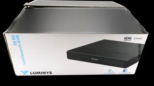 Luminys - R54-32NA - R5 Mainstream Series NVR, 32MP 32 Channel 1.5U Dual NIC, 4SATA,  Analytics by Recorder， LumiSearch+