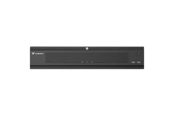 Luminys - R68-32NA128 - R6 Extreme Series NVR, 32MP 32 Channel 2U Dual NIC, 8SATA, Analytics by Recorder Including Metadata, LumiSearch Supported, 128TB
