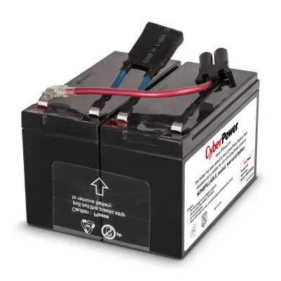 Cyber Power - RB1270X2B - UPS SYSTEMS Replacement Battery Cartridge for PR750LCD, 2 batteries, 12V/7AH