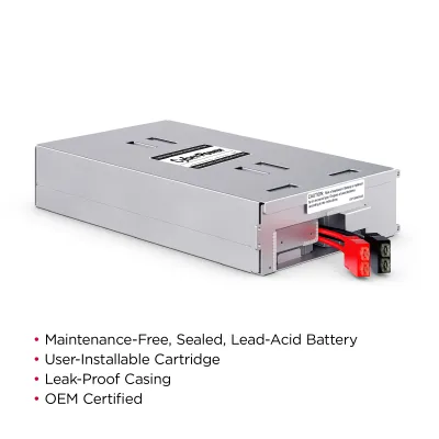 Cyber Power - RB1270X4C - UPS SYSTEMS Replacement Battery Cartridge for CPS1500AVR, 4 batteries, 12V/7AH
