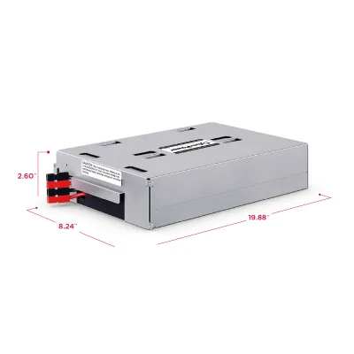 Cyber Power - RB1270X4E - UPS SYSTEMS Replacement Battery Cartridge for OR1500PFCRT2U, 4 batteries, 12V/7AH