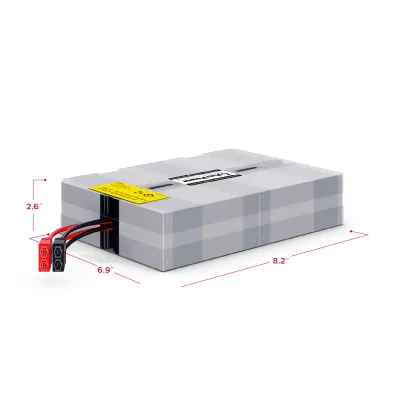 Cyber Power - RB1270X4G - UPS SYSTEMS Replacement Batteries  for OR1500PFCRT2U, 4 Batteries, 12V/7Ah